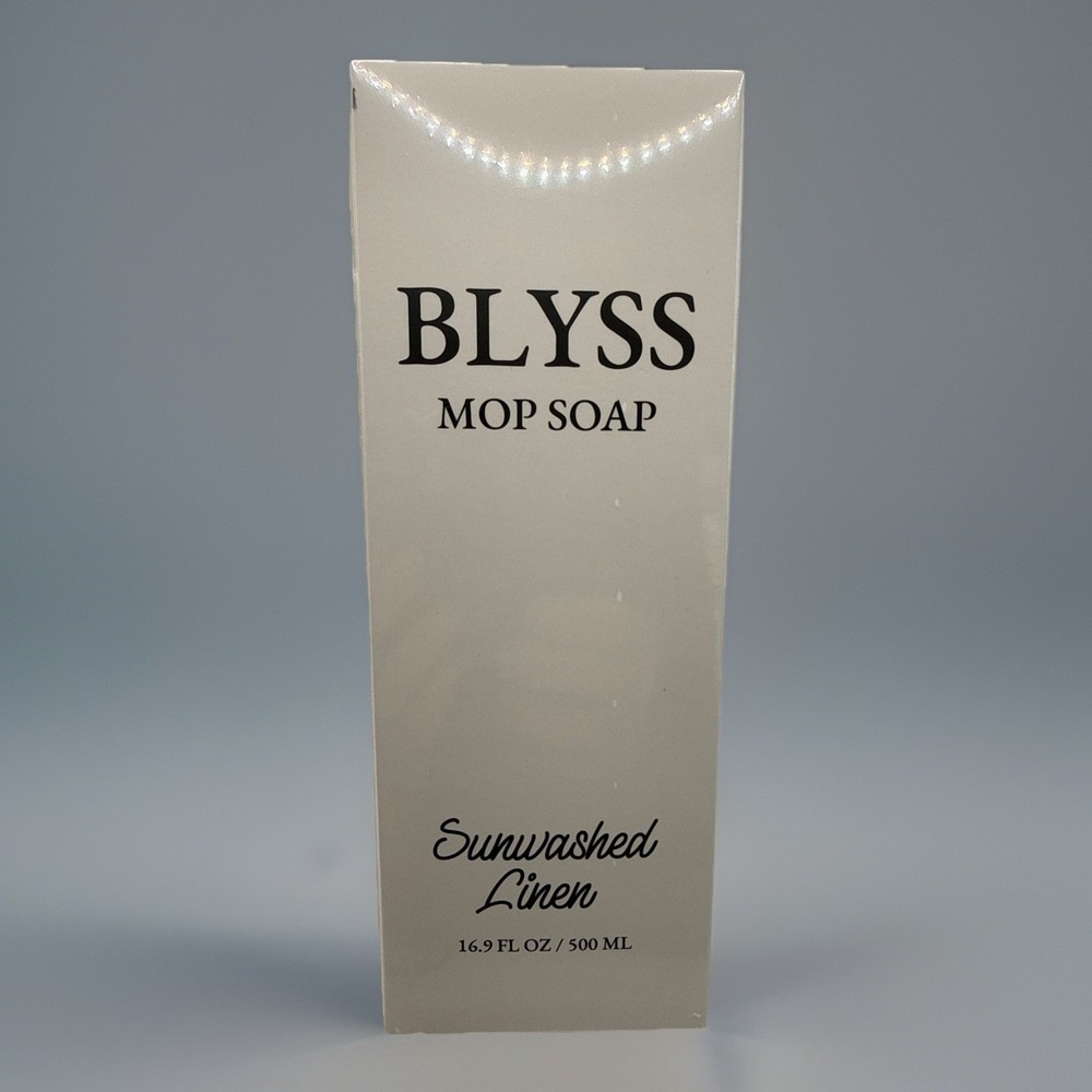 Blyss Mop Soap Sunwashed Linen 16.9 Fl Oz Exp. 2029 NIB Sealed